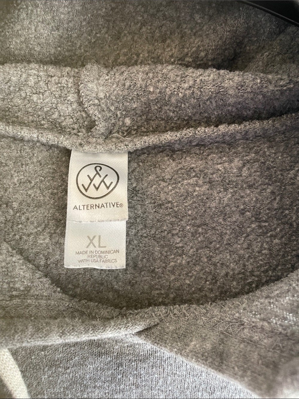 Alternative Gray Hoodie with Red & Blue NEPA Elite Logo Youth XL - Picture 2 of 4